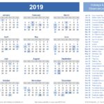 Templates For 2019 Calendar Template Excel Intended For 2019 Calendar Template Excel Form