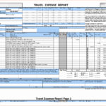 Templates For Expense Report Template Excel To Expense Report Template Excel Sample