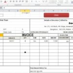 Templates For Invoice Template In Excel Format Inside Invoice Template In Excel Format Template