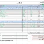 Templates For Job Costing Excel Template To Job Costing Excel Template Letters