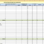 Templates For Residential Construction Budget Template Excel In Residential Construction Budget Template Excel Letter