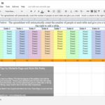Templates For Seating Chart Template Excel Throughout Seating Chart Template Excel In Workshhet