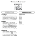 A Drastic Way To Diet Worksheet Answer Key  Geotwitter Kids Activities And A Drastic Way To Diet Worksheet Answer Key