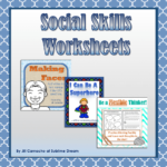A Social Skills Worksheets Bundle To Save You Time And Money For Social Skills Scenarios Worksheets