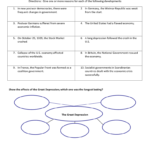 A Worldwide Depression With Regard To Chapter 15 Section 2 A Worldwide Depression Worksheet Answers