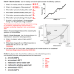 A2 Heat Curves Phase Diagram Worksheet Key Within Changes Of State Worksheet Answers