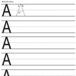 Abc Writing Worksheets For Kindergarten Activity » Printable With Abc Writing Worksheet