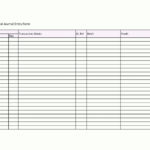 Accounting Journal Entry Template   Erieairfair For Accounting Journal Template
