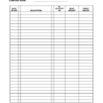 Accounting General Journal Template | Templates | Journal Template ... With Regard To Excel Accounting Templates General Ledger