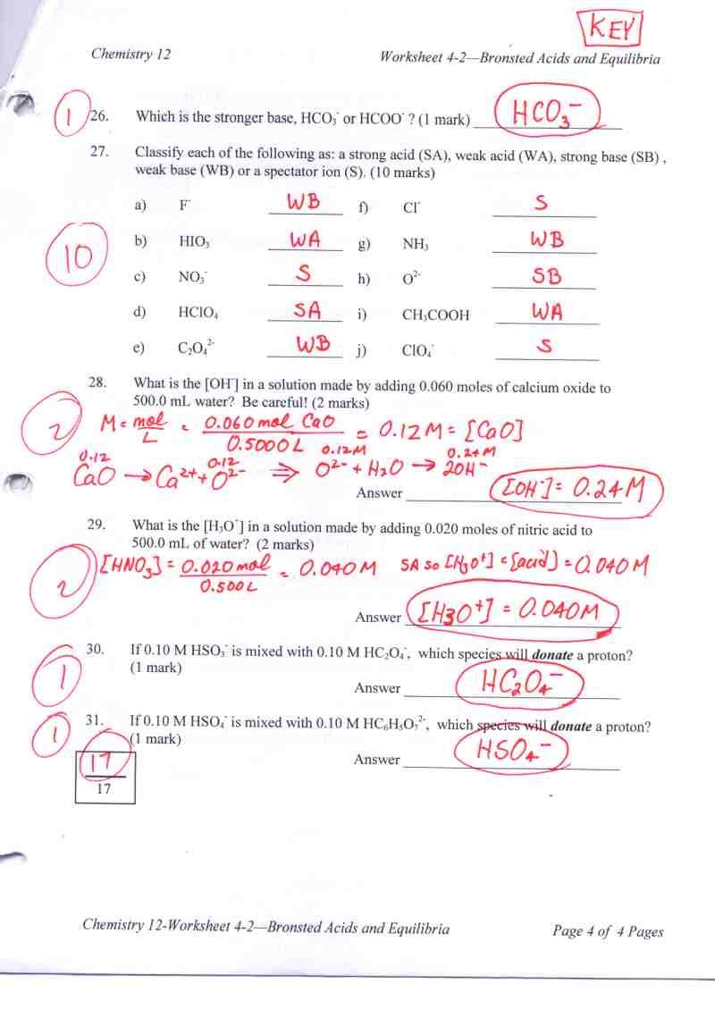 Acidbase  Ms Beaucage Pertaining To Acids Bases And Ph Worksheet Answers