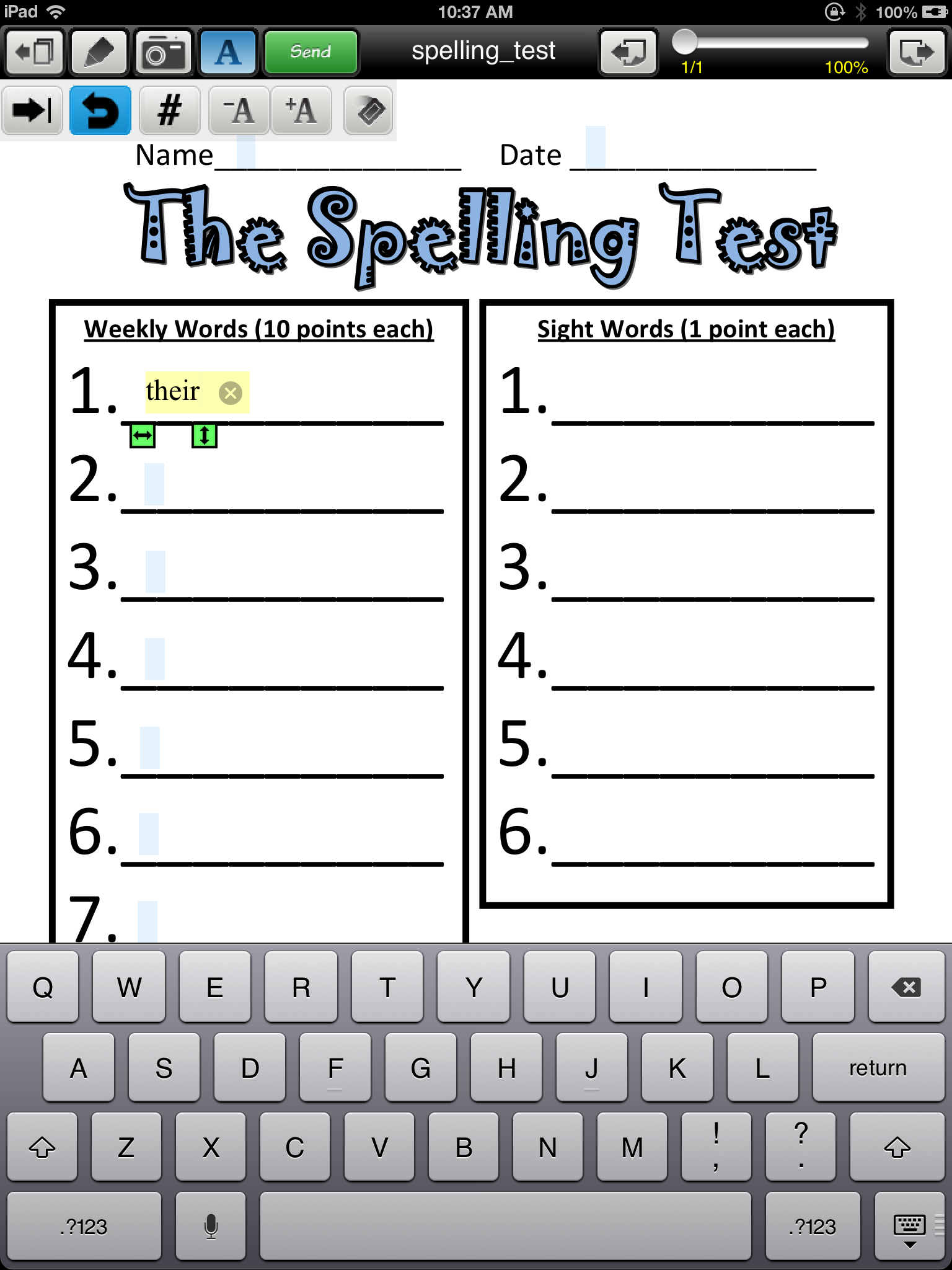 Adapting Worksheets For Students With Poor Handwriting Using Your And Dysgraphia Worksheets Pdf