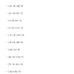 Adding And Subtracting And Simplifying Linear Expressions A For Solving Addition And Subtraction Equations Worksheets Answers