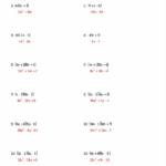 Adding And Subtracting Polynomials Worksheet  Briefencounters Inside Multiplying Polynomials Worksheet 1 Answers
