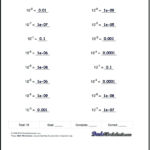 Adding And Subtracting Scientific Notation Worksheet Math For Scientific Notation Worksheet Answers