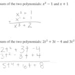 Adding Polynomials Students Are Asked To Find The Sum Of Two With Regard To Adding Polynomials Worksheet Pdf
