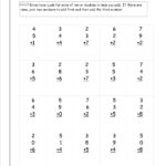 Adding Three Single Digit Numbers Worksheets From The Teacher's Guide Throughout Adding Three Numbers Worksheet
