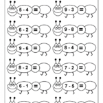 Addition And Subtraction Worksheets For Kindergarten Free With Throughout Subtraction Worksheets For Kindergarten Pdf