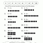 Addition And Subtraction Worksheets For Kindergarten In Free Math Worksheets For Kindergarten Addition And Subtraction