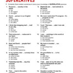 Adjectives Worksheet 3 Spanish Answers  Briefencounters Together With Adjectives Worksheet 3 Spanish Answers