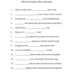 Adverb Clauses  Fill In The Marker Worksheet  Free Esl Printable Along With Adverb Practice Worksheets