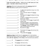 Adverb Worksheets 3Rd Grade For Free Download  Math Worksheet For Kids Also Adverb Worksheets 3Rd Grade