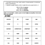 Adverbs Worksheets  Regular Adverbs Worksheets Inside Adverb Practice Worksheets