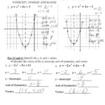 Algebra 1 Quadratic Test Review Answer Key  Rademaker Within Quadratics Review Worksheet Answers
