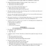 Algebra 1 Worksheet 15 Translating Expressions Answer Key With Algebra 1 Worksheet 1 5 Translating Expressions Answer Key