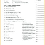 Algebra 2 Quadratic Equations Math Factoring Zero Product Property With Factoring Distributive Property Worksheet Answers