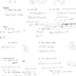 Algebra Ii Review Worksheet  Justswimfl As Well As Algebra 2 Review Worksheet