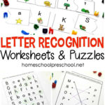 Alphabet Printables For Your Homeschool Preschool Also Letter Recognition Worksheets Pre K