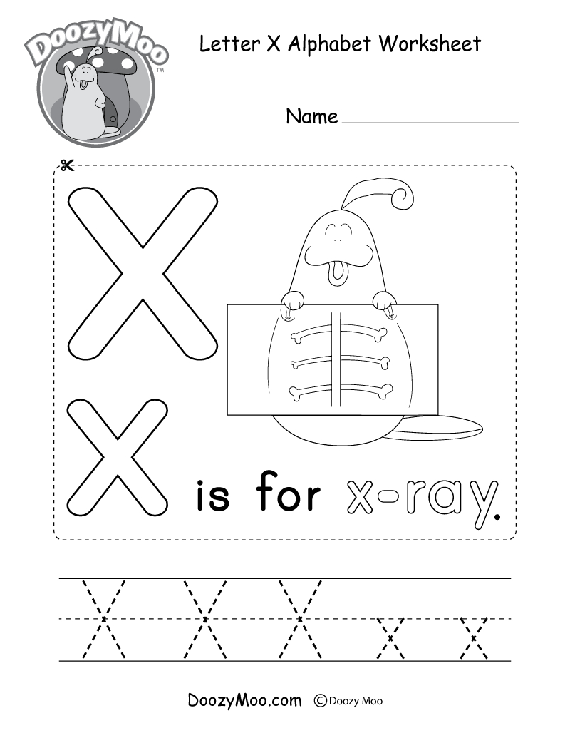 Alphabet Worksheets Free Printables  Doozy Moo Also Alphabet Worksheets For Kindergarten Pdf