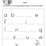 Alphabet Worksheets Free Printables  Doozy Moo Regarding Learning The Alphabet Worksheets