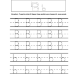 Alphabet Worksheets  Tracing Alphabet Worksheets Throughout Alphabet Tracing Worksheets Pdf