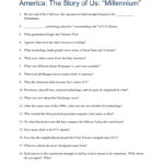 America The Story Of Us Millennium Worksheet Answers Figurative For America The Story Of Us Worksheets