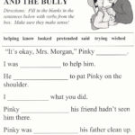 Amusing Anti Bullying Worksheets For First Grade Also Worksheet Within First Grade Bullying Worksheets