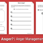 Anger Activity For Children What Is Anger Worksheet  Therapist Aid Also Anger Worksheets For Youth