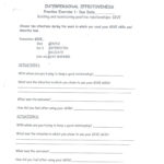Anger And Communication Worksheets  Briefencounters In Anger And Communication Worksheets
