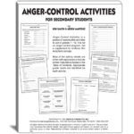 Anger Control Activities For Grades 7 To 12 With Anger Worksheets For Kids