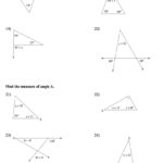 Angle Diagram Math – Sacredblueclub Along With Angles In A Triangle Worksheet Answers