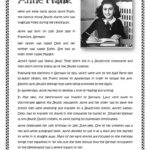 Anne Frank Worksheet  Free Esl Printable Worksheets Madeteachers Along With Diary Of Anne Frank Worksheets Free