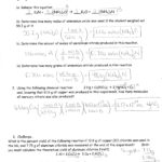 Announcements  Stoichiometry Test Review Answer Keys Or Chemistry Review Worksheet Answers
