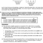 Answer Key Problem Set 11  Pdf Pertaining To Lewis Structures Part 1 Chem Worksheet 9 4 Answers
