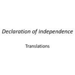 Answersdeclarationofindependencetranslation And Declaration Of Independence Worksheet