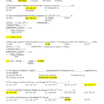 Ap Chemistry Chapter 7 Practice Test Atomic With Chemistry Chapter 7 Worksheet Answers
