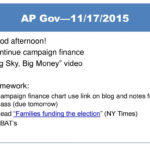 Ap Gov—1142015 Please Have Out Your Hw Questions To Discuss As A Inside Big Sky Big Money Worksheet Answers