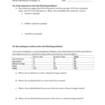 Ap Statistics Name Practice Worksheet On Chapter 15 Date Use And Statistics And Probability Worksheets