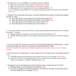 Ap Statistics Worksheet On Normal Distribution Name With Regard To Standard Deviation Worksheet With Answers