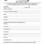 Archaeology  Meritbadge Pages 1  7  Text Version  Fliphtml5 Inside Eagle Scout Merit Badge Requirements Worksheet