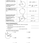 Arcs Chords And Central Angles Also Arcs And Central Angles Worksheet